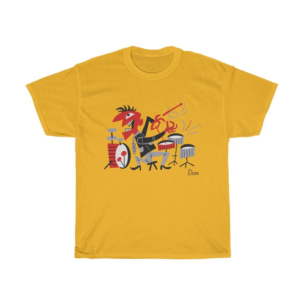 Flora Drummer tee