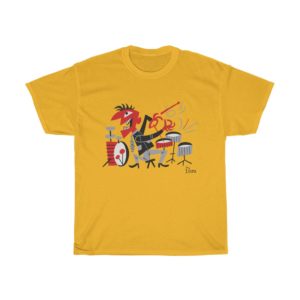 Flora Drummer tee
