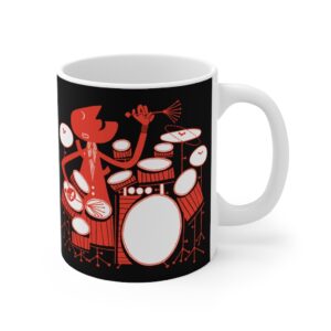 drumming mug