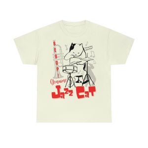 Genuine Jazz Cat T-shirt [Unisex]